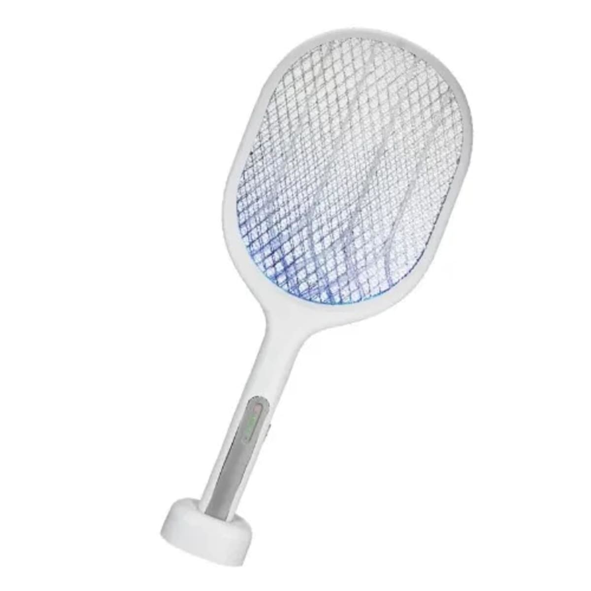 Rechargeable Led Light Dual Use Mosquito Bat Swatter With Base - 1200mAh - Image 3
