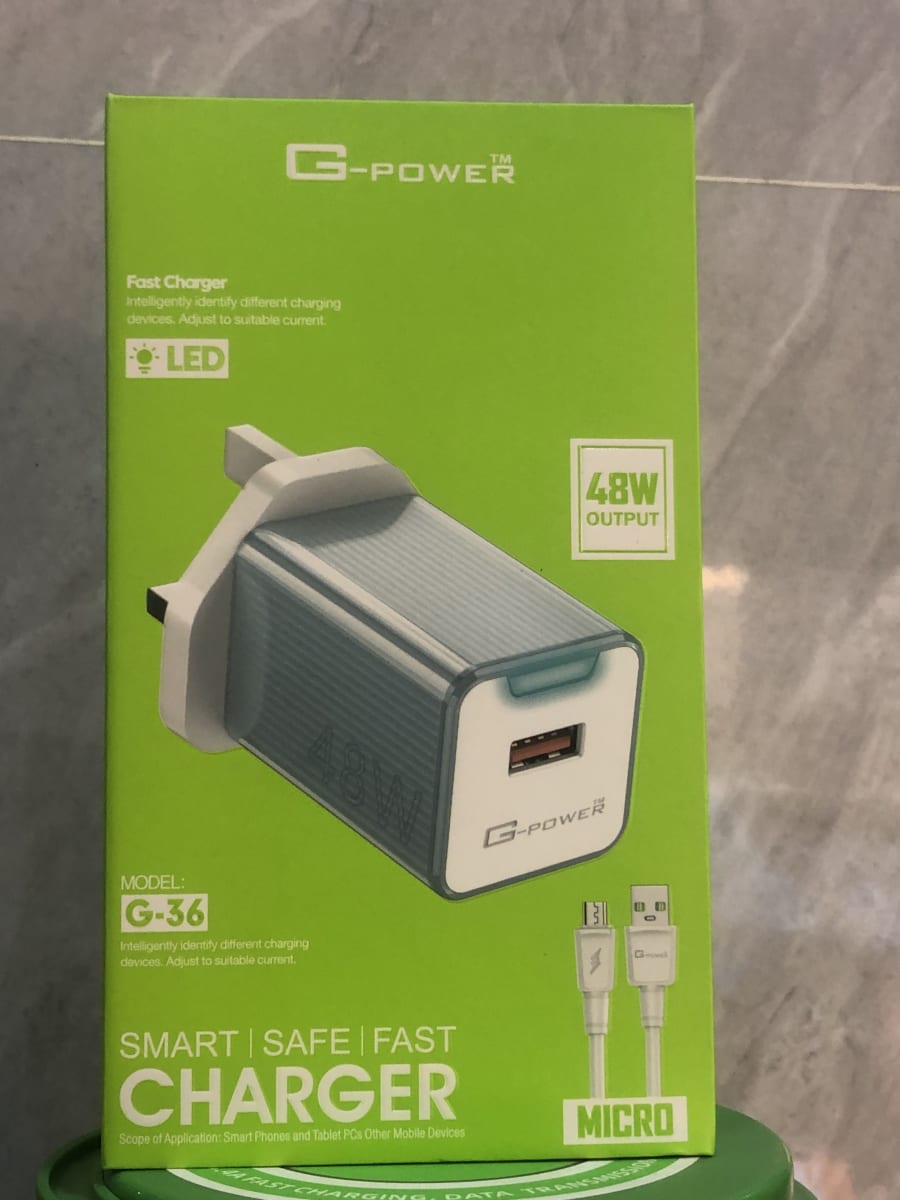 G-power led smart and safe micro charger G-36 - Image 2