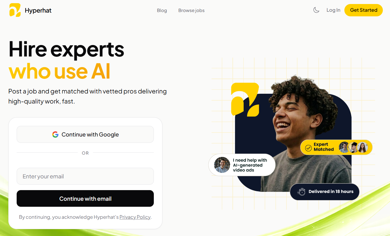 Screenshot of Hyperhat