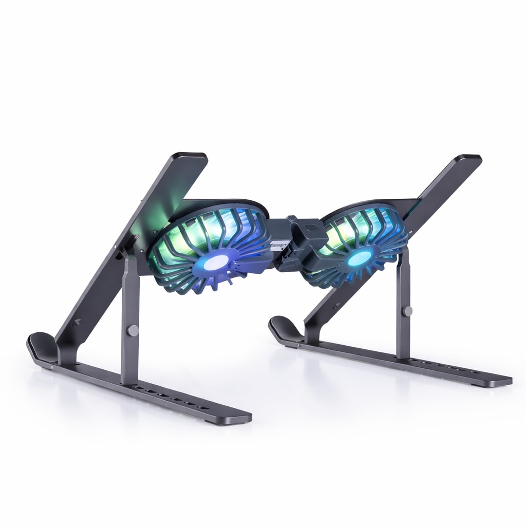 FOLDABLE LAPTOP STAND WITH COOLING FAN 