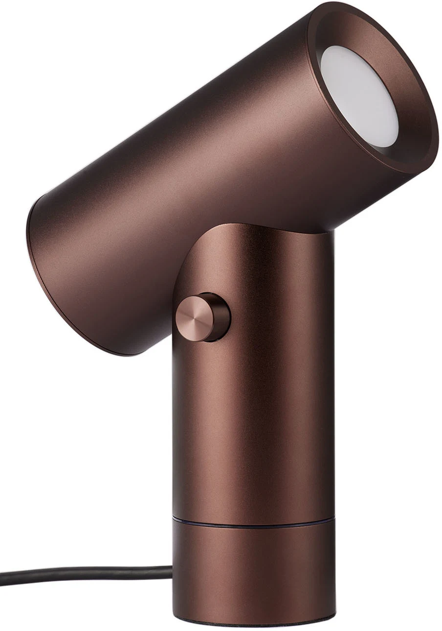 Burgundy Beam Table Lamp