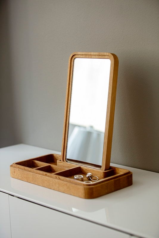Spring Copenhagen Mirror Box, oak | Finnish Design Shop gallery