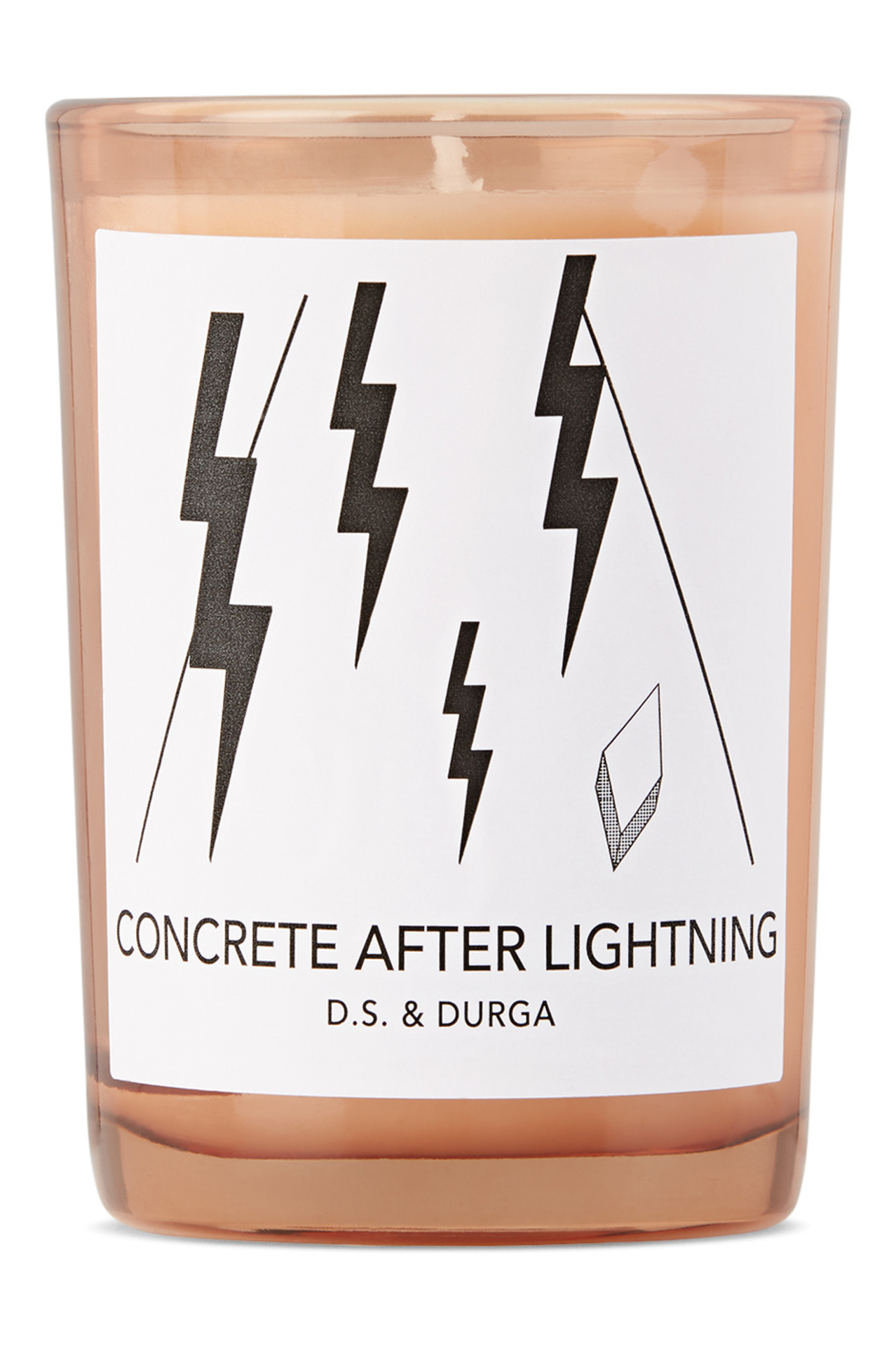 Concrete After Lightning Candle, 7 oz