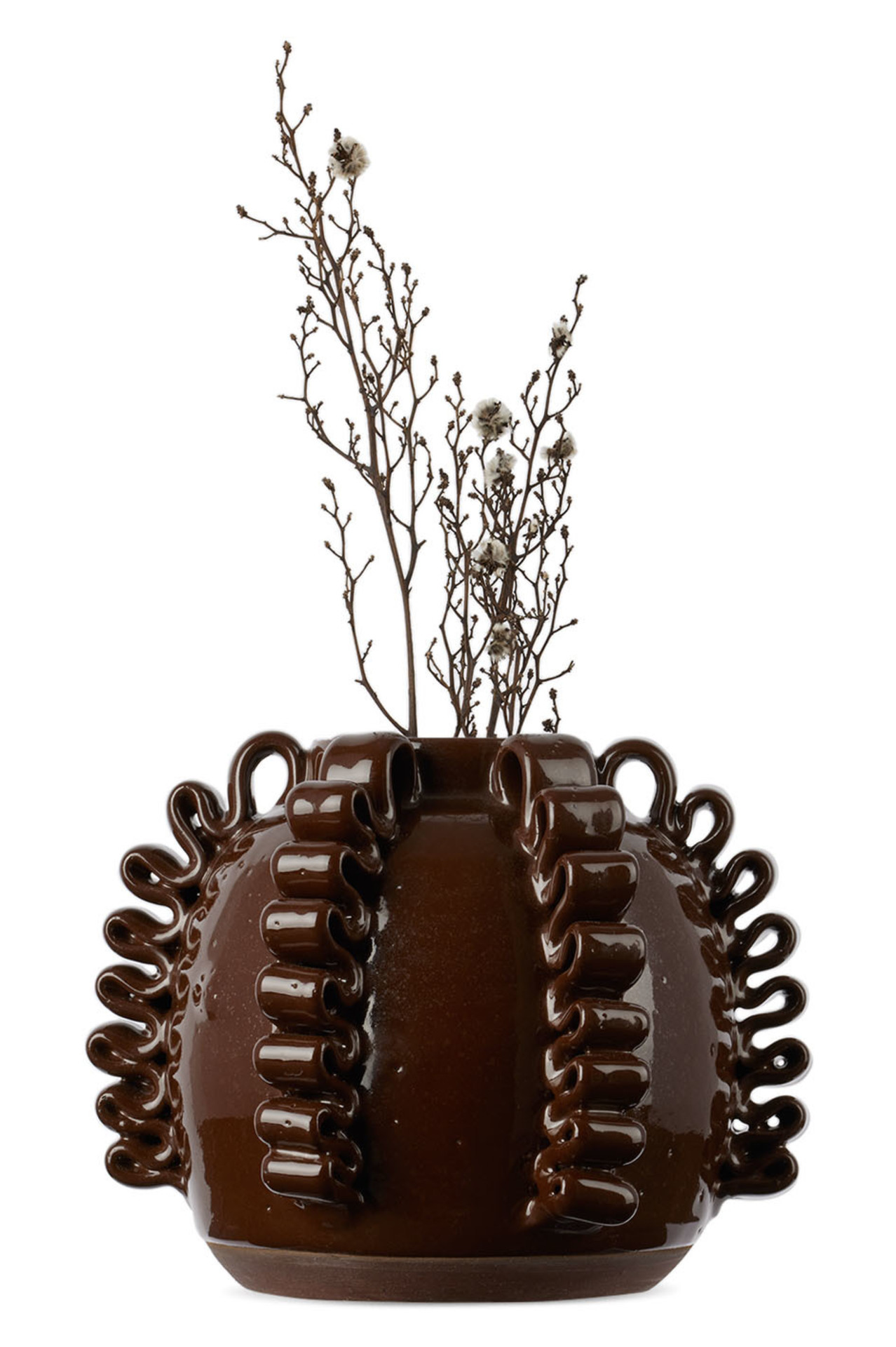 Brown Lola Chico E Vase