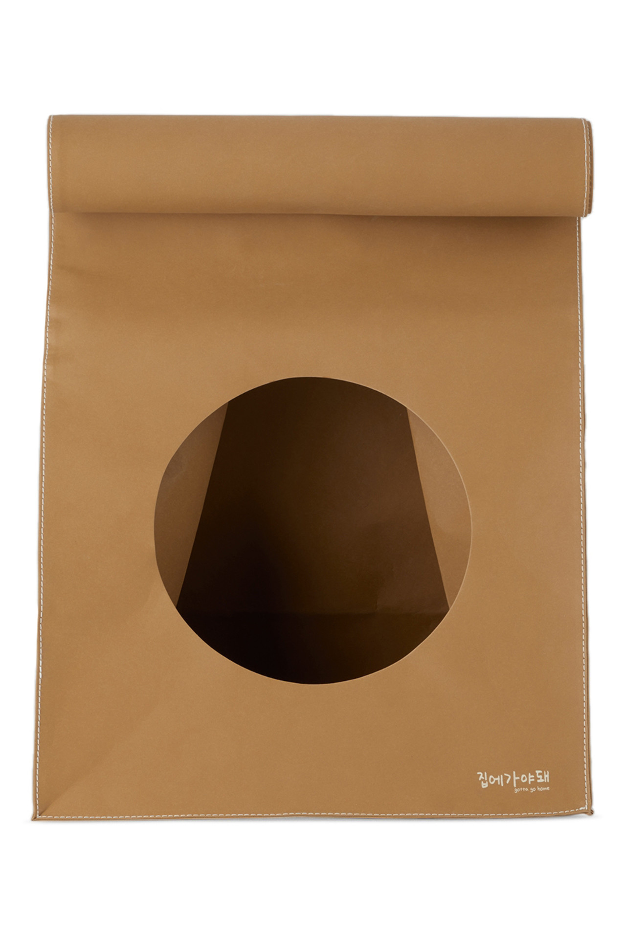 Tan Hide &amp; Seek Bag