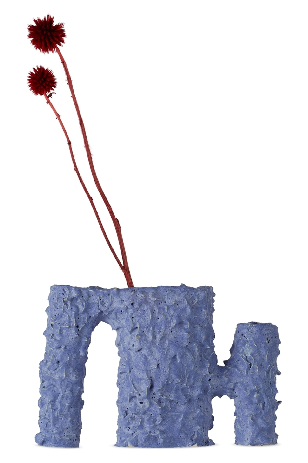 Blue Furry Doggo Vase