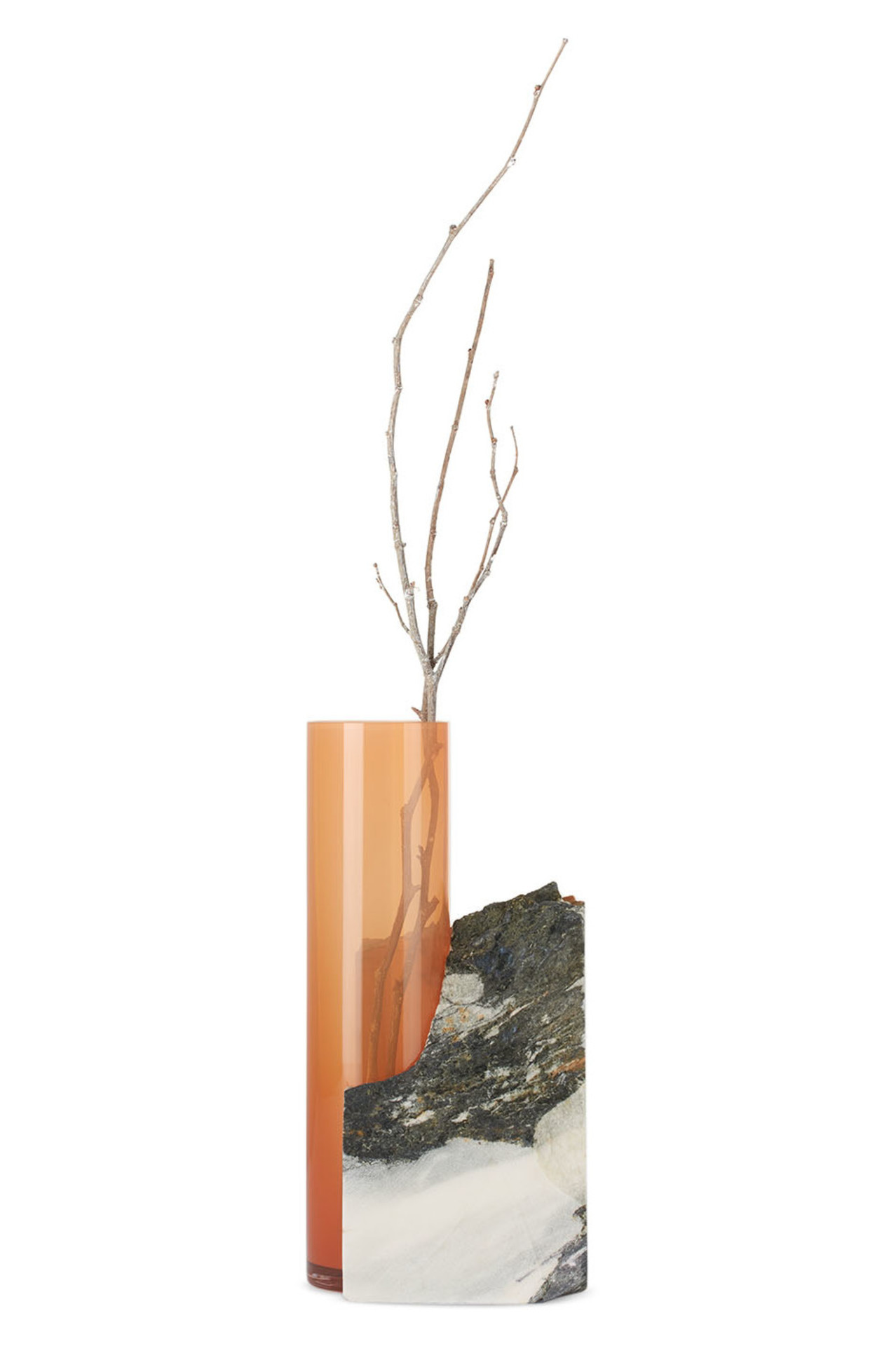 SSENSE Exclusive Brown Drill 35 Vase