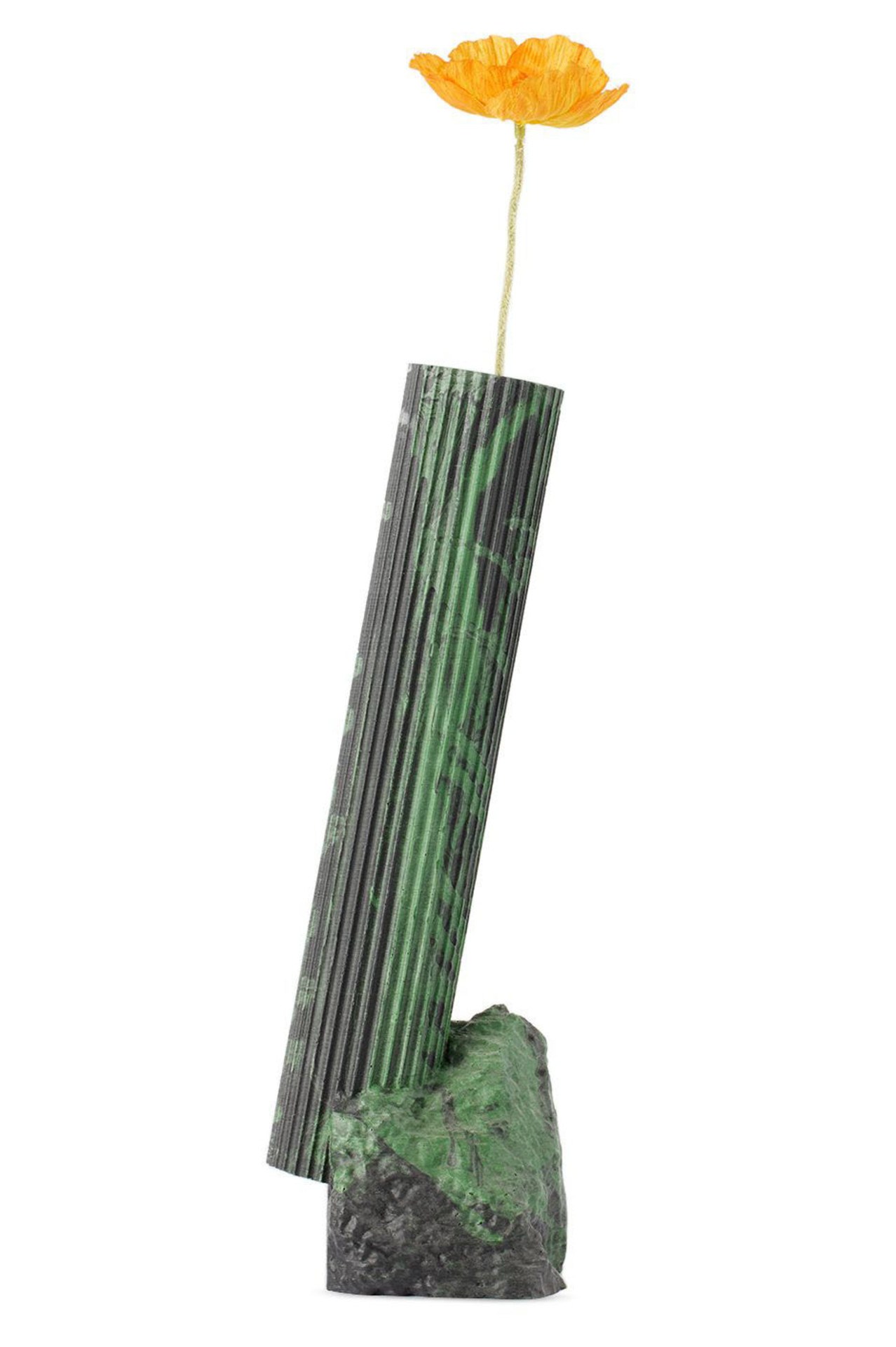 Green Soliflore DUAL no.4_5 Vase, 400 mL