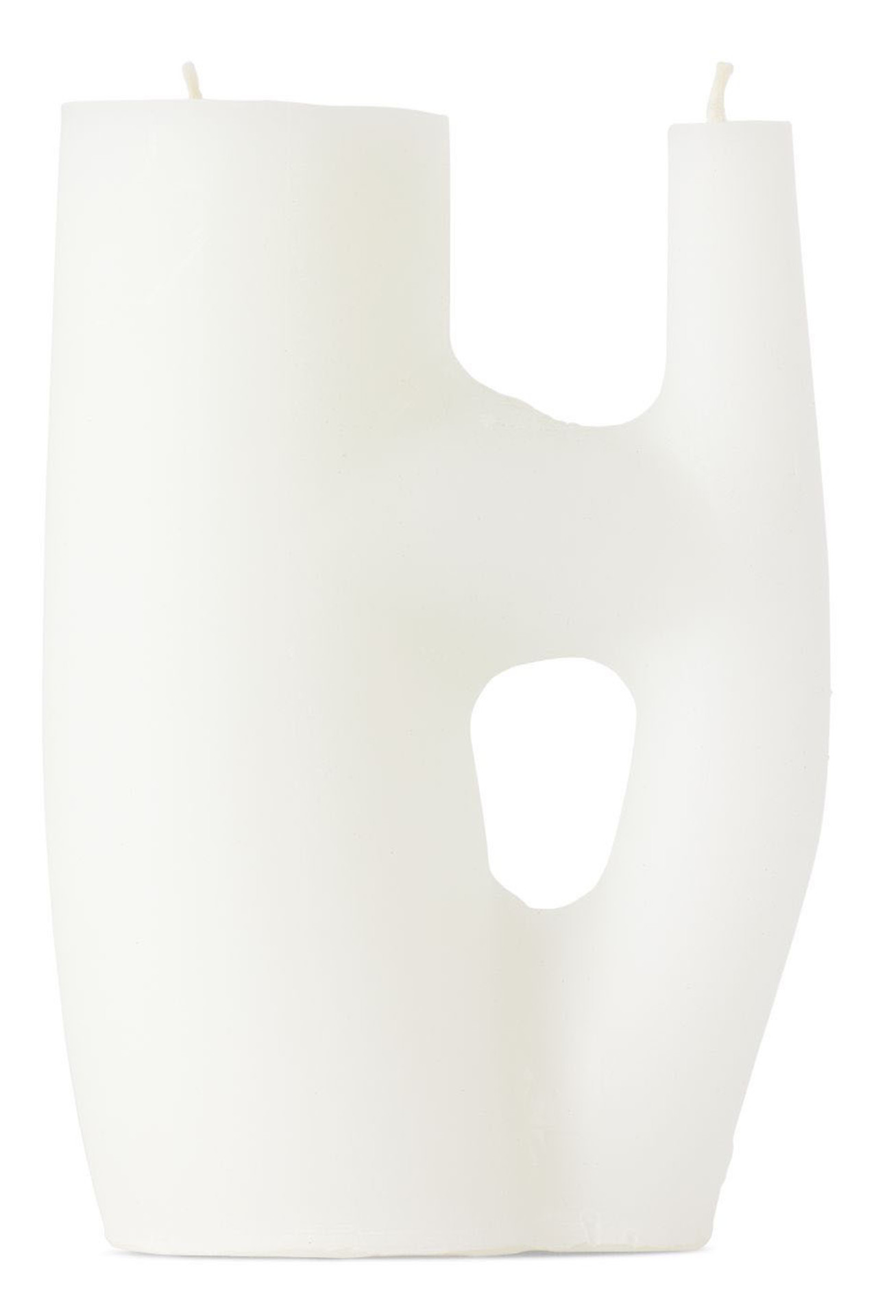 SSENSE Exclusive White SEEU No.8 Candle