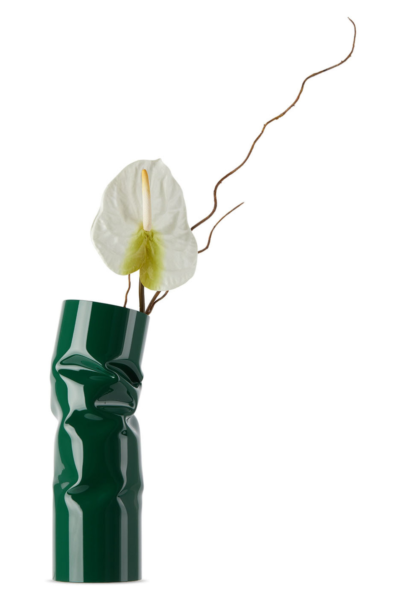 SSENSE Exclusive Green Nomnom Studio Edition Small Meta Vase