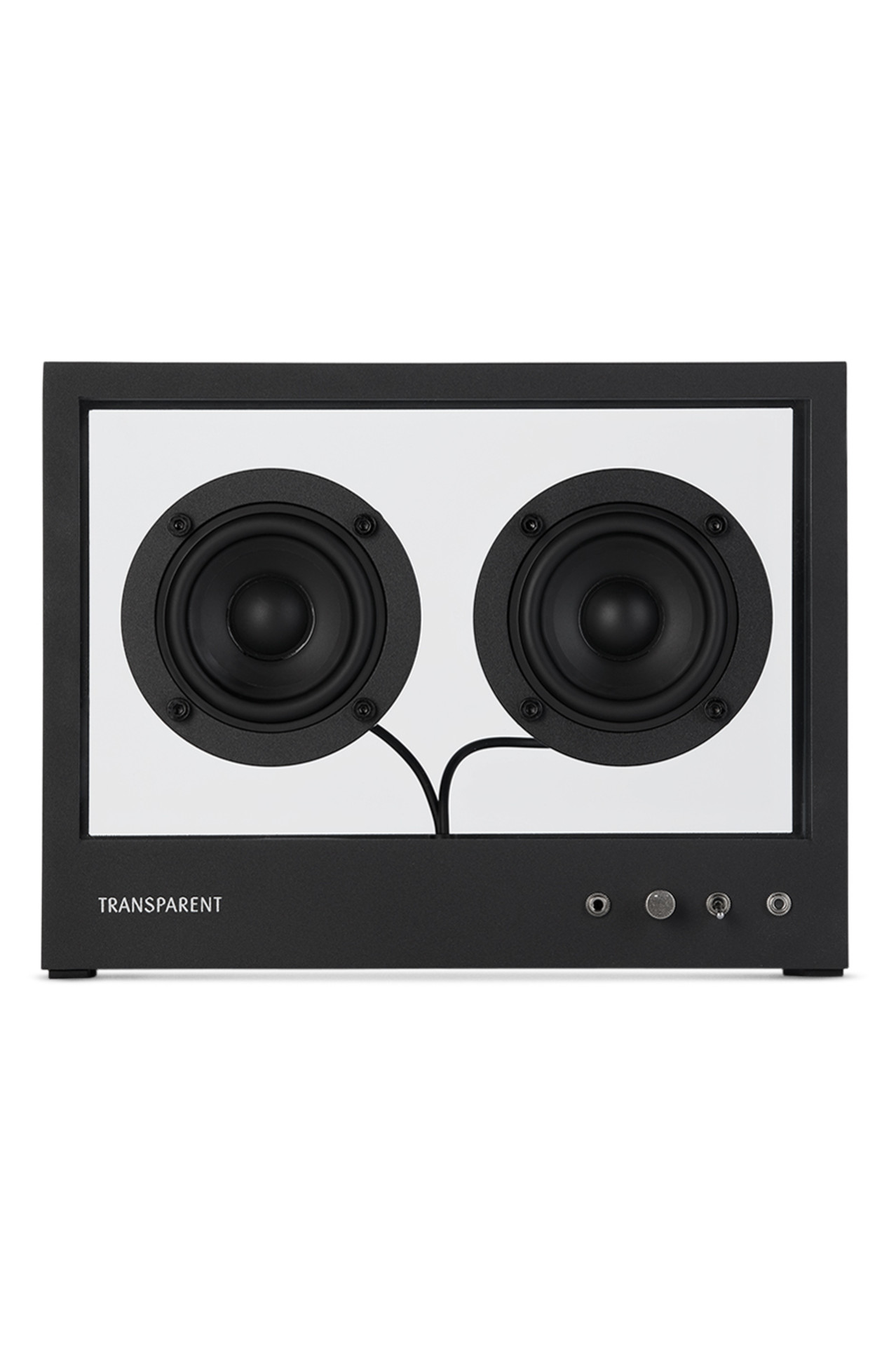 Black Small Glass Speaker