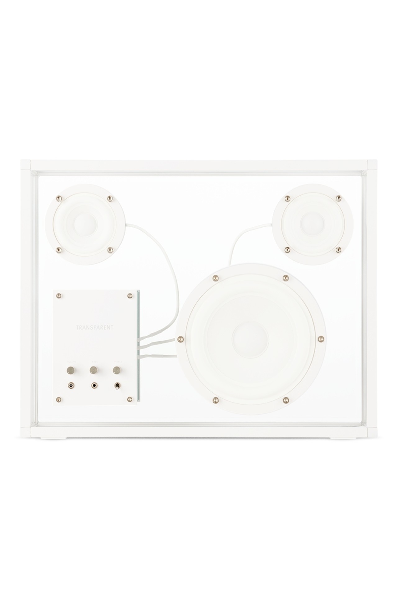 White Transparent Speaker