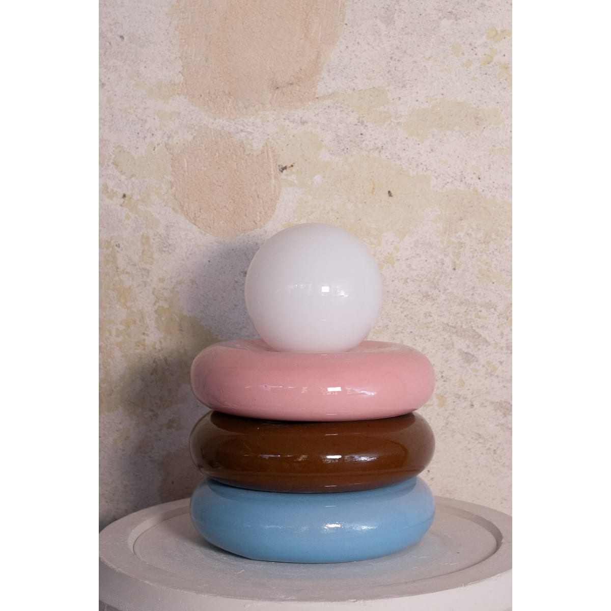 Neso porcelain standing lamp – Nodi Studio
