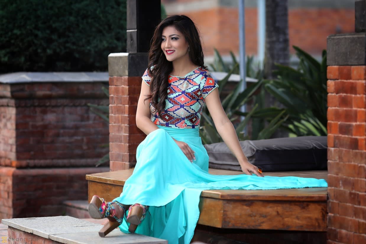Evana Manandhar Miss Nepal 2015