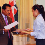 Miss UK Nepal 2012 at Embassy of Nepal