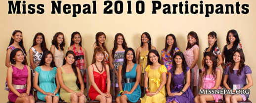 Miss Nepal 2010 Participants