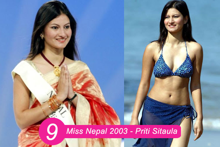 Miss Nepal 2003 Priti Sitaula