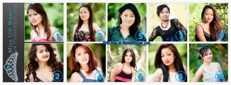Miss UK Nepal 2012 Voting Nepali Blogger