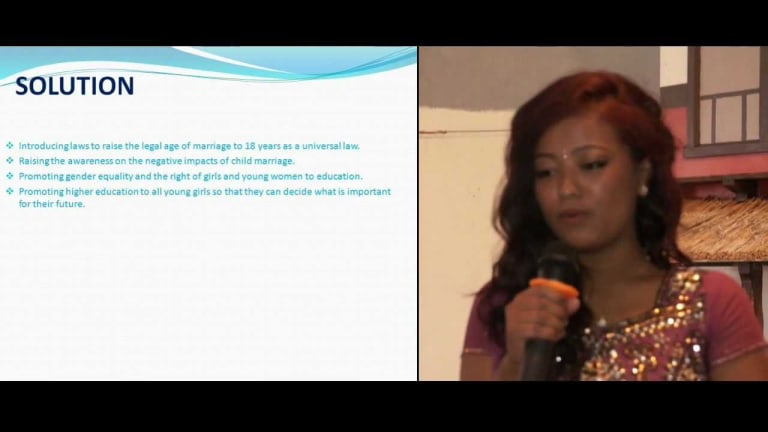Muna Shrestha – Talent round Miss UK Nepal 2012 Video