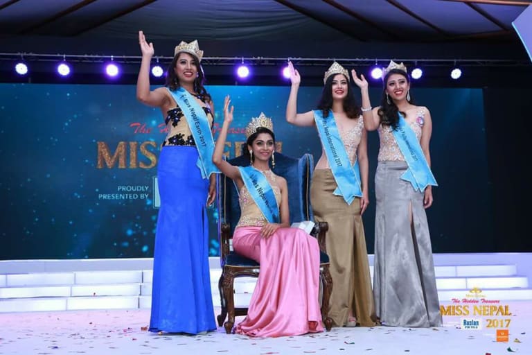 Nikita Chandak Crowned Miss Nepal World 2017