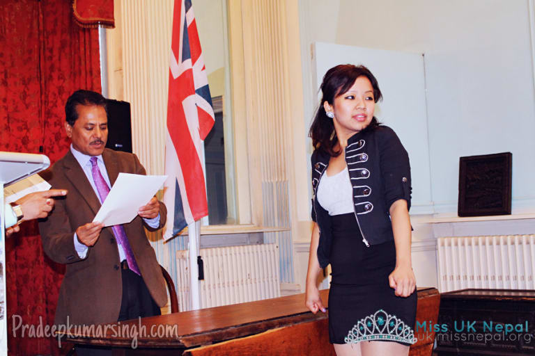 Miss UK Nepal Contestants Visiting Embassy of Nepal