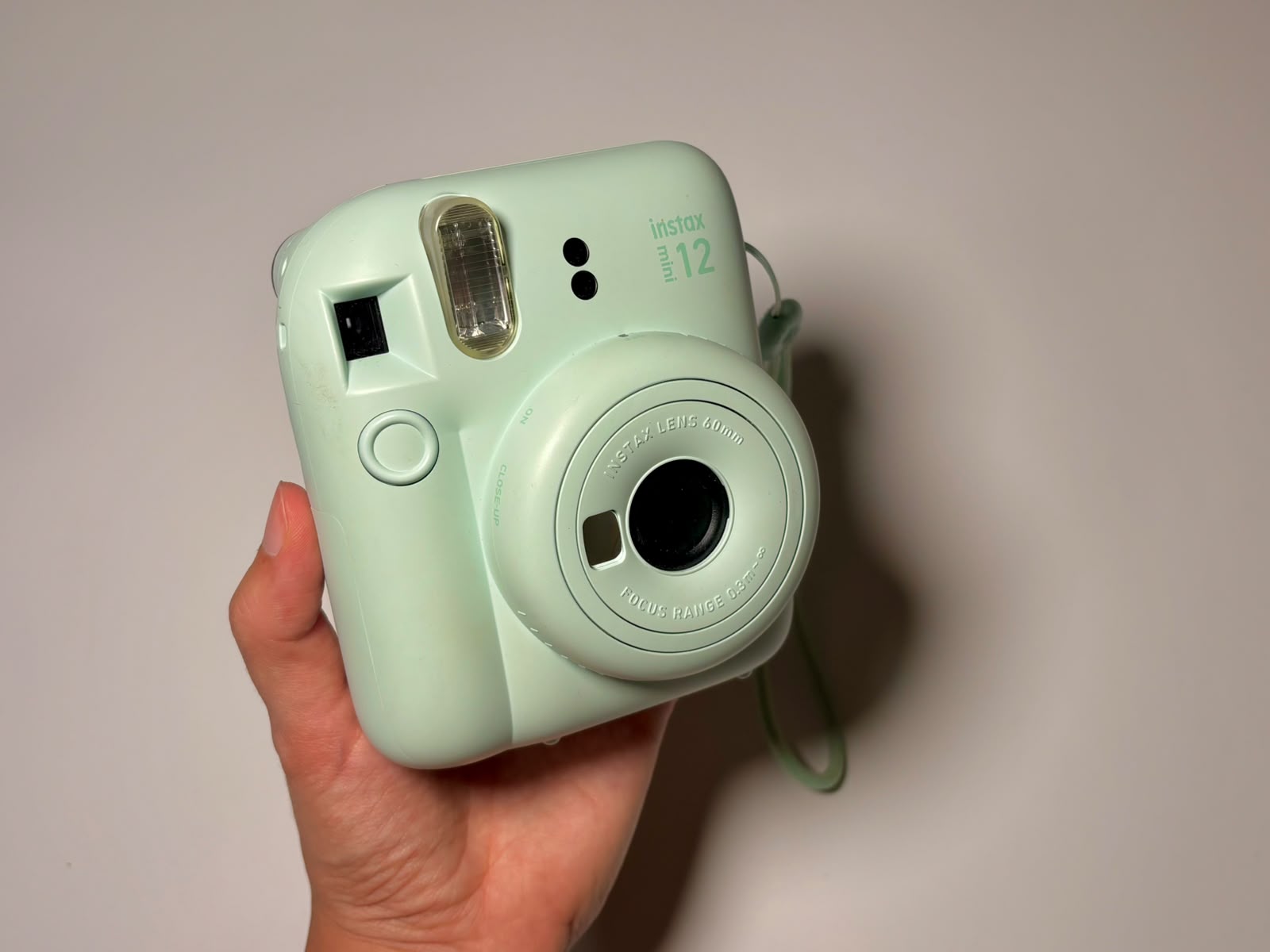 Fujifilm INSTAX MINI 12 Mint-Green Polaroid Aparat