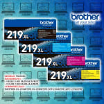 TONER BROTHER TN-219XL PACK 4 COLORES