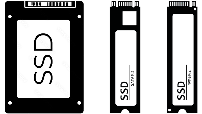 Logo Almacenamiento SSD