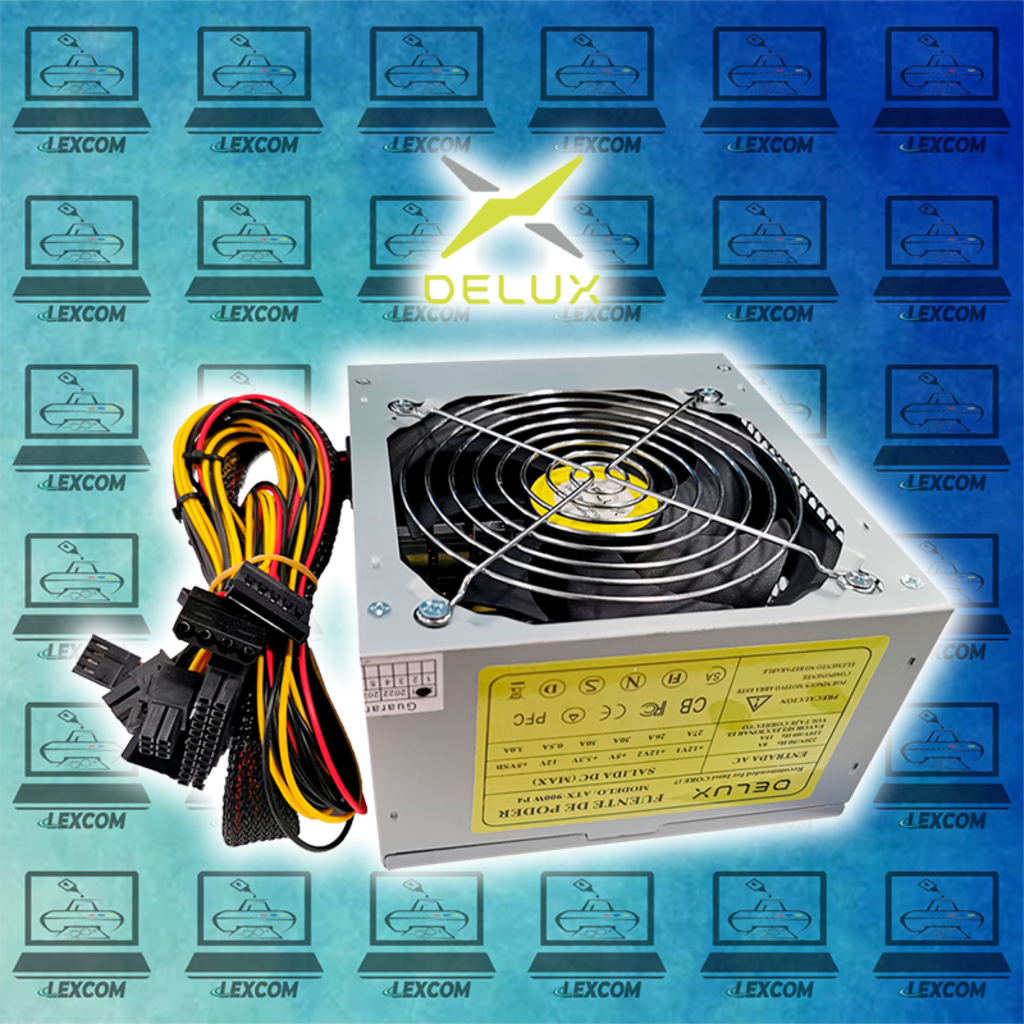 Imagen de FUENTE DE PODER DELUX 900W