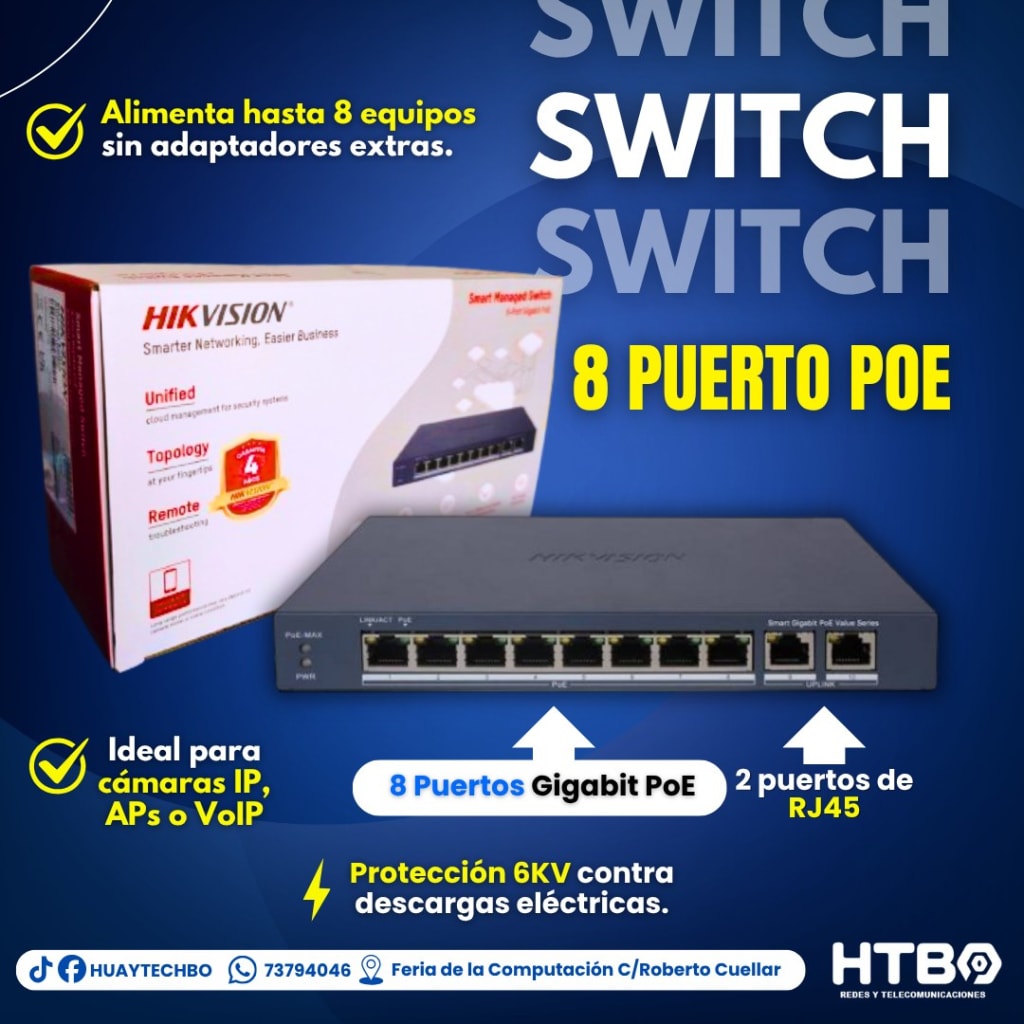 Imagen de 𝗦𝘄𝗶𝘁𝗰𝗵 𝗣𝗼𝗘 𝗜𝗻𝘁𝗲𝗹𝗶𝗴𝗲𝗻𝘁𝗲 𝗗𝗦-𝟯𝗘𝟭𝟱𝟭𝟬𝗣