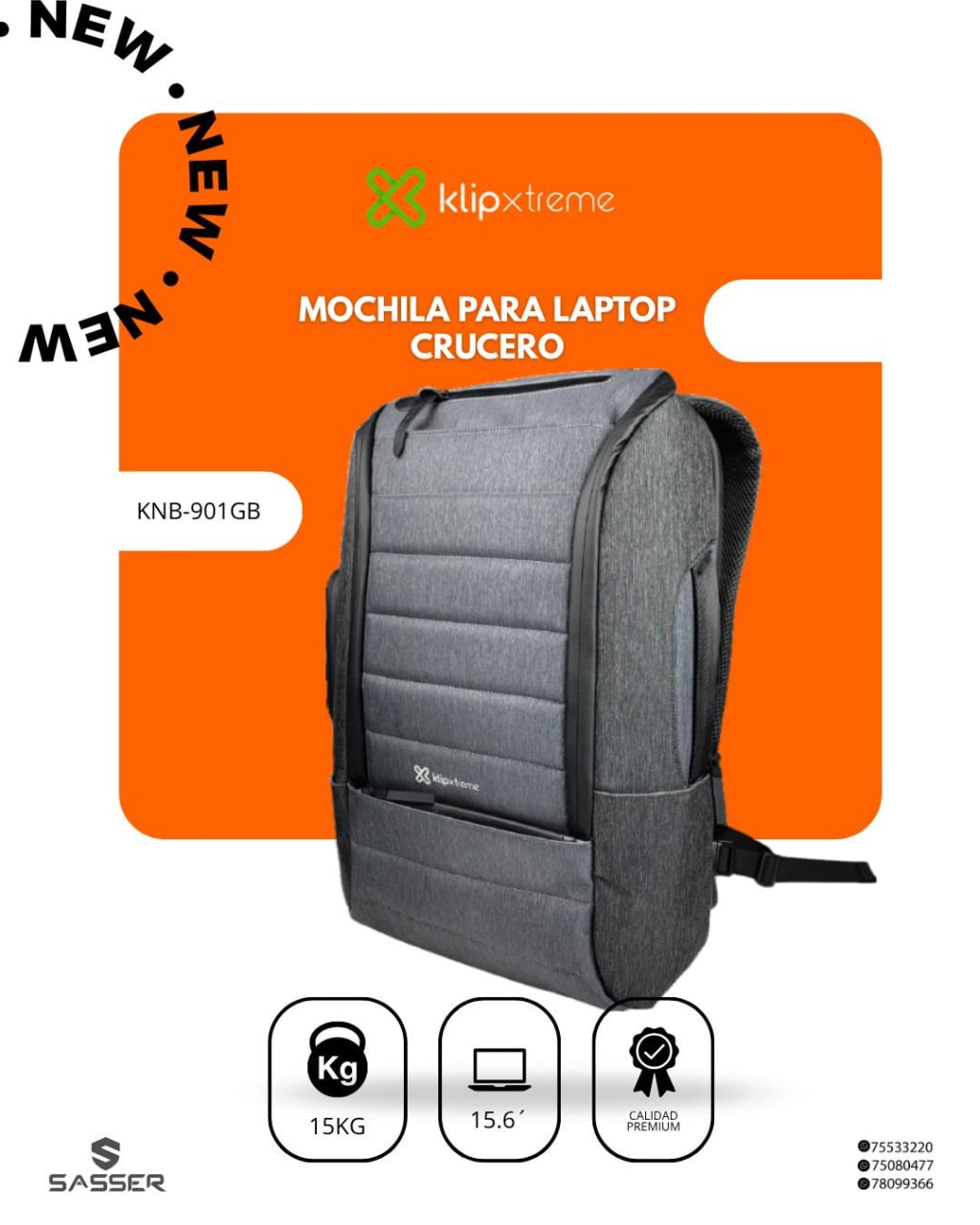 Imagen de Mochila para laptop Kruiser