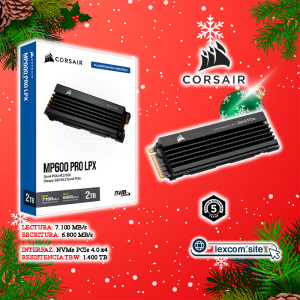 Imagen de SSD M.2 2TB CORSAIR MP600 PRO LPX
