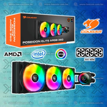 REFRIGERACION LIQUIDA COUGAR POSEIDON ELITE ARGB 360