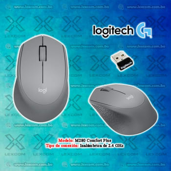 MOUSE INALAMBRICO LOGITECH M280 COMFORT PLUS