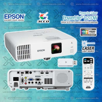 PROYECTOR LASER INALAMBRICO EPSON POWERLITE L210W