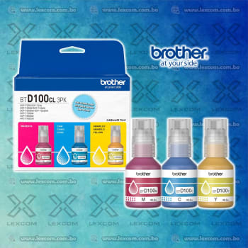  TINTA BROTHER BTD100CL PACK