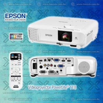 PROYECTOR EPSON POWERLITE 118