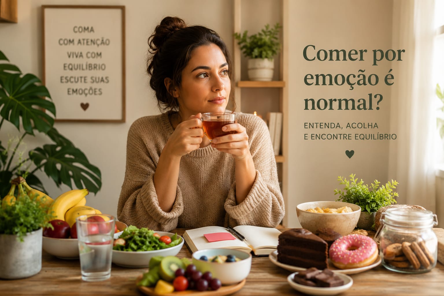 Comer por emoção é normal?