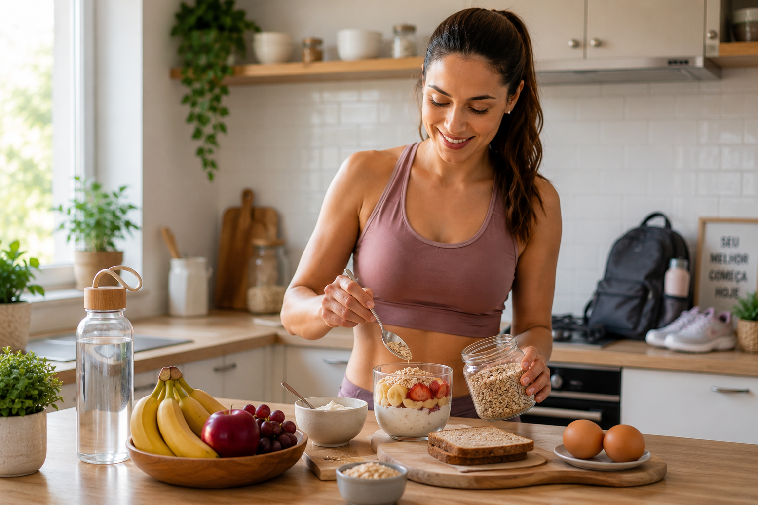 O que comer antes do treino? Guia simples para iniciantes