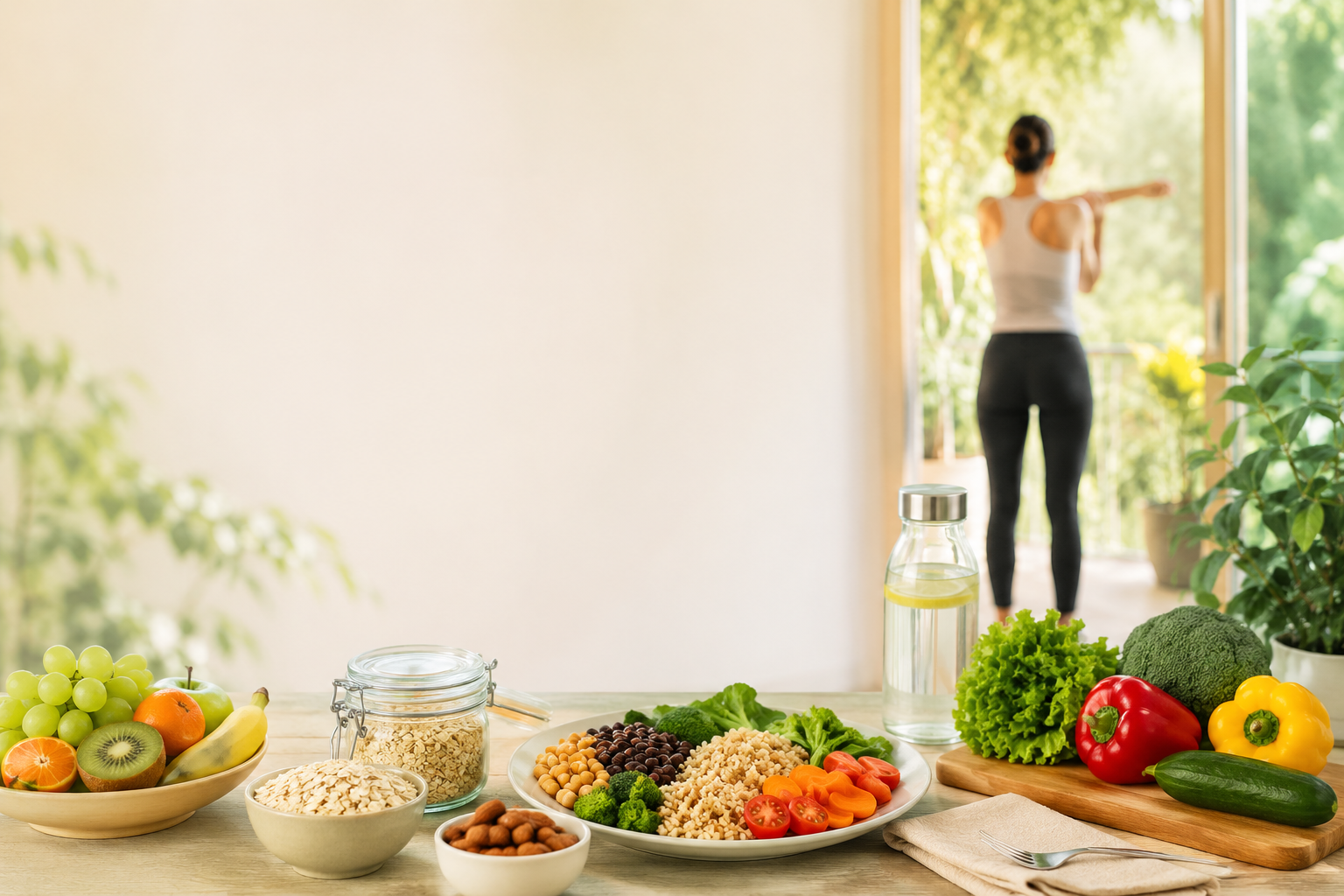 Nutrição e movimento: como cuidar do corpo com equilíbrio, consciência e constância