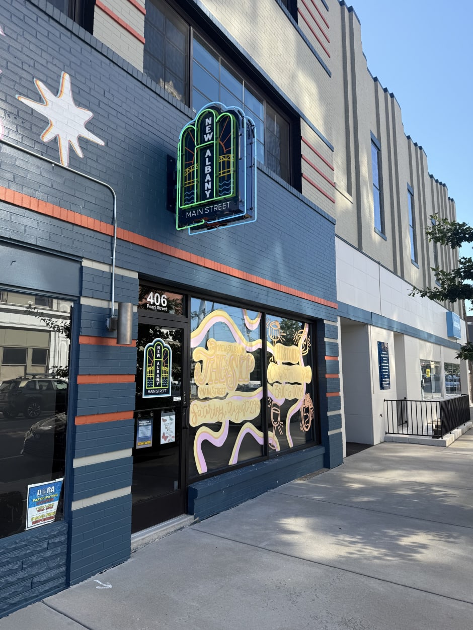 The New Albany Main Street office at 406 Pearl Street