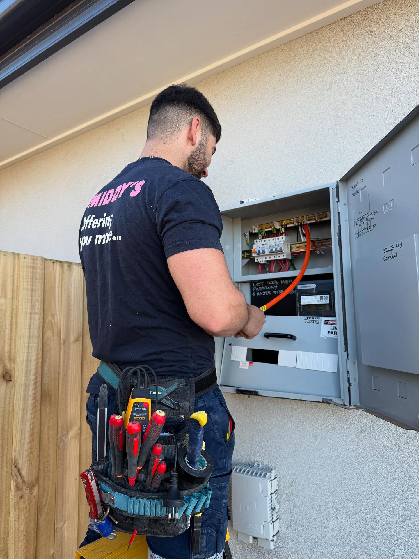 Electrical work