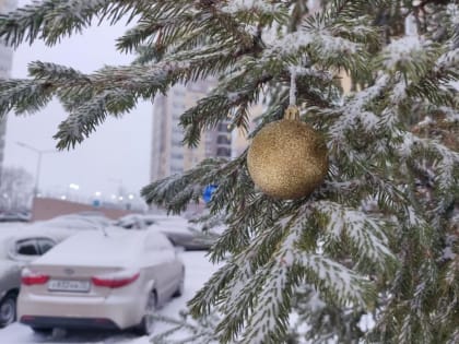 Новогодняя ночь в Тюменской области будет теплой и снежной