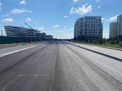 Девять дорог протяженностью 12 километров строят в Тюмени