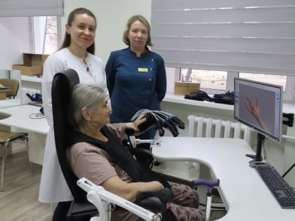 Тюменские медики поставили на ноги 80-летнюю пациентку с повторным инсультом