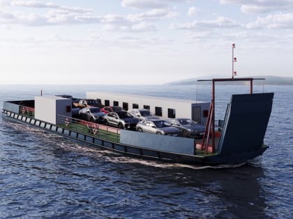 Город Тобольск приобретает новые паромы