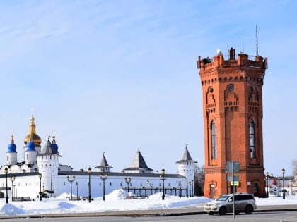 Продолжается реставрация водонапорной башни