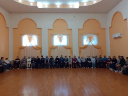 Празднование Дня пожилых людей в клубе «Встреча»