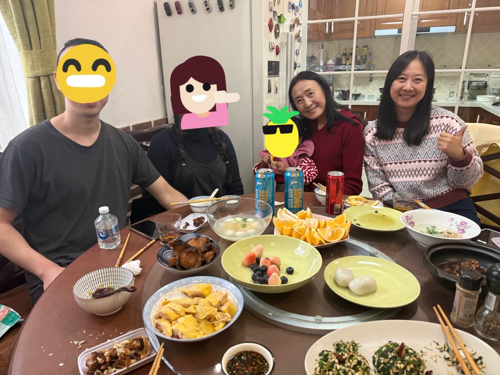Photo from Danny at Jiading Ayi’s family