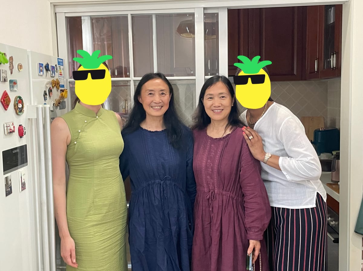 Photo from Katina at Jiading Ayi’s family